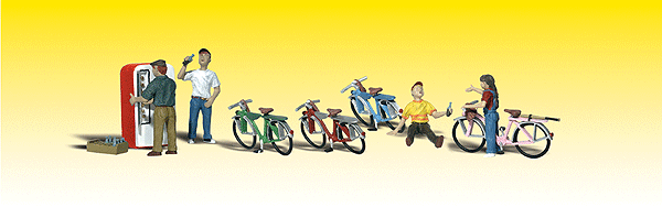 785-2194  -  Bicycle Buddies 4/ - N Scale