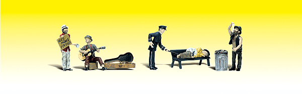 785-2196  -  Park Bums 7/ - N Scale