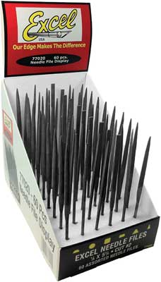 271-77K20  -  Needle File Display.60 pc