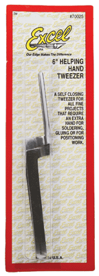 271-70025  -  6" Helping hand tweezer