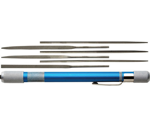 271-70001  -  Alum file w/6 mini ndls