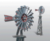 785-209  -  Aermotor Windmill Mtl Kit - HO Scale