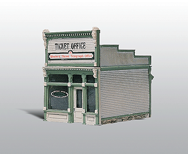 785-222  -  Ticket Office Kit - HO Scale