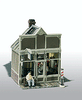 785-111  -  M-S Floyd's Barber Shop - HO Scale