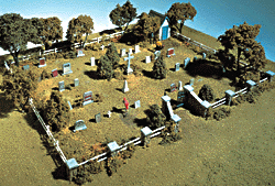 785-131  -  Maple Leaf Cemetery - HO Scale