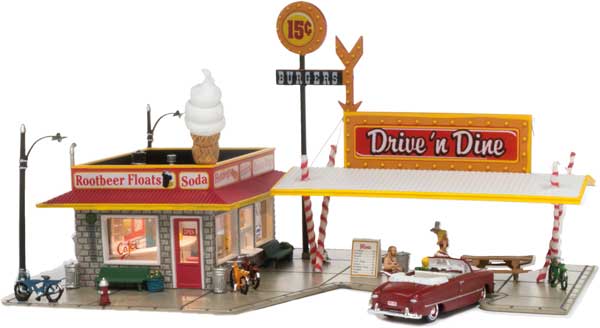 785-4929  -  B&R Drive N Dine Rstrnt - N Scale