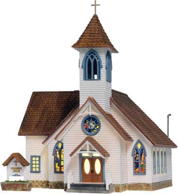785-5041  -  B&R Community Church - HO Scale