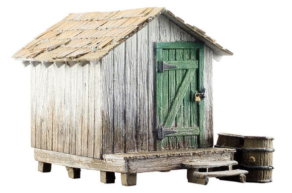 785-5058  -  B&R Wood Shack - HO Scale