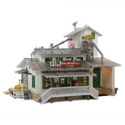 785-5059  -  B&R H&H Feed Mill - HO Scale