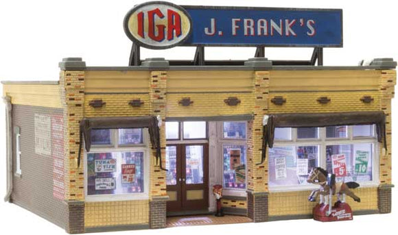 785-5050  -  B&R J. Frank's Grocery - HO Scale