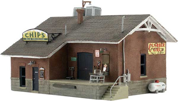 785-5028  -  B&R Chip's Ice House - HO Scale