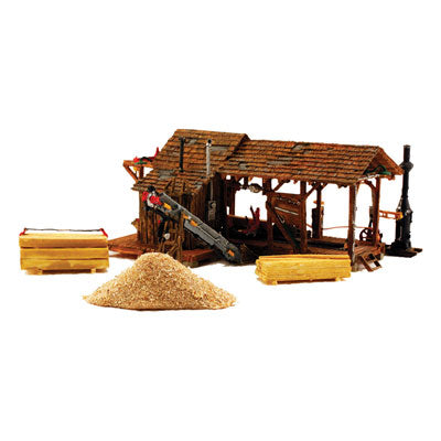 785-5195  -  Buzz's Saw Mill Kit - HO Scale