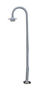 150-70000026  -  Curved Streetlight - HO Scale