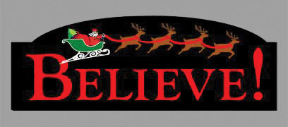 502-2014  -  Rotating Sign Believe