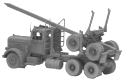 284-52007  -  Tractor w/Skltn Log Trlr - N Scale