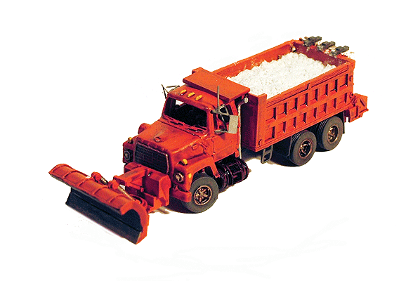 284-53017  -  Snowplow Dump Truck Kit - N Scale