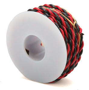 851-218160200  -  2c Wire 18g 20' blk/red