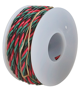 851-322070230  -  3c Wire 22g 23' blk/rd/gn