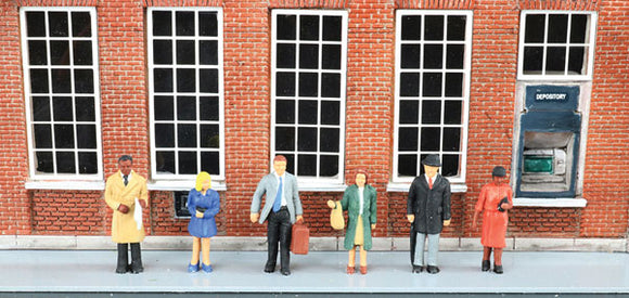 160-33120  -  Standing Office Workers - HO Scale