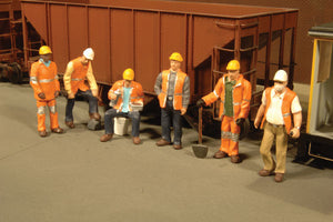 160-33106  -  Maintenance Workers 6/ - HO Scale