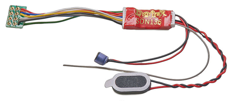 245-SDN136PS  -  Snd Decoder 8-Bit w/Spkr