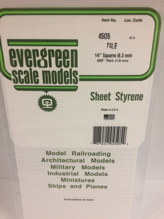 269-14505  -  Square tile 12x24x1/4"