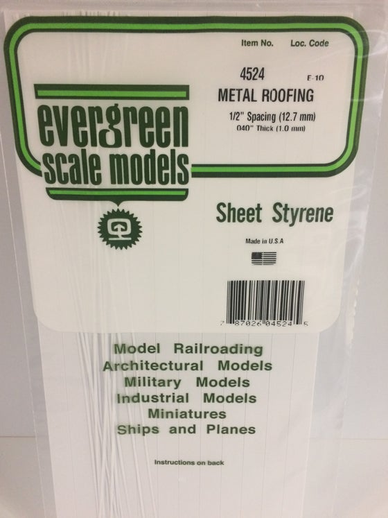 269-4524  -  Seam roofing sht 1/2