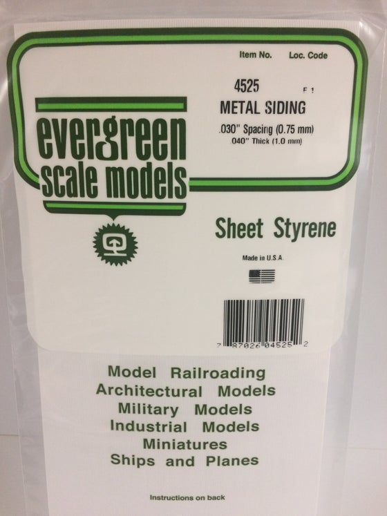 269-14525  -  Mtl Siding 12x24 .030