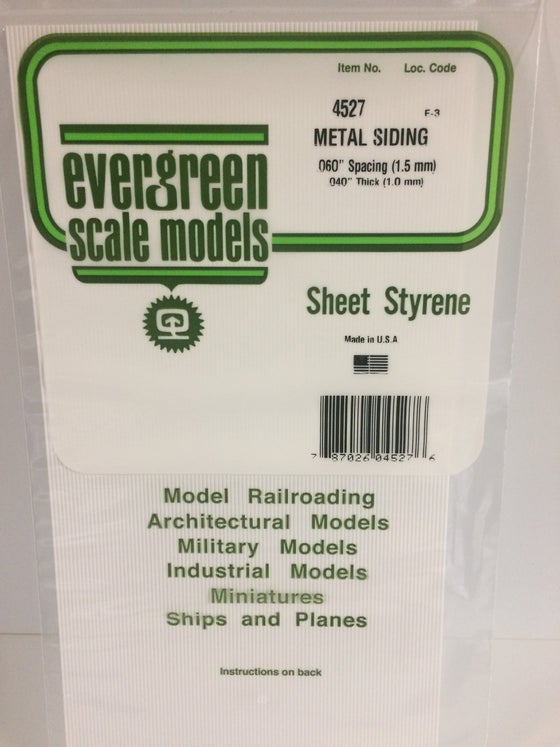 269-14527  -  Mtl Siding 12x24 .060