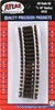 150-533  -  Cd 83 Snp Trk 1/2 18"R 4/ - HO Scale
