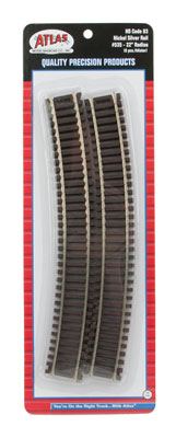 150-535  -  Cd 83 Snp Trk 22" Rad 6/ - HO Scale