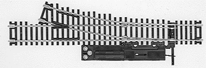 150-540  -  Cd 83 Rmt LH Snap Switch - HO Scale