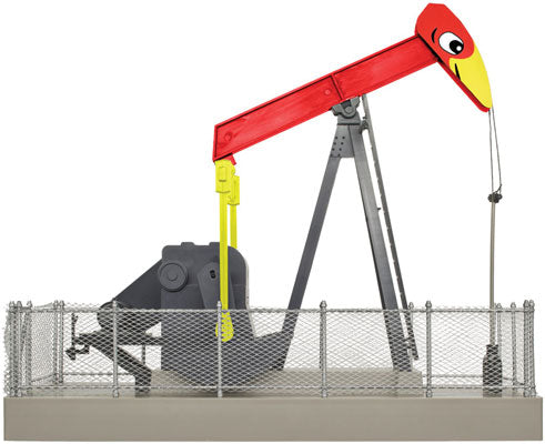 151-66907  -  Operatng Oil Pump Red Brd - O Scale