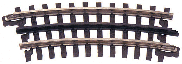151-6044  -  O-27 Half Curved Section - O Scale
