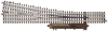 151-6024  -  #5 Turnout Left - O Scale