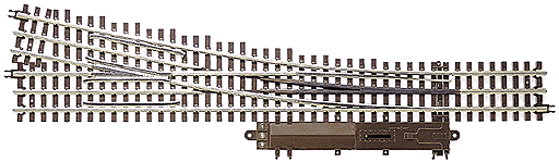 151-6024  -  #5 Turnout Left - O Scale