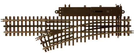 151-6070  -  Track O54 LH Rmt Switch - O Scale