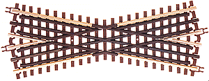 151-6082  -  Track 22.5 Deg Crossing - O Scale