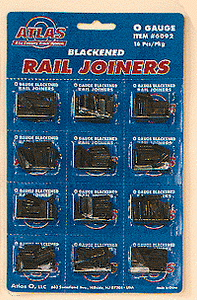 151-6092  -  Track Rail Joiners blknd - O Scale