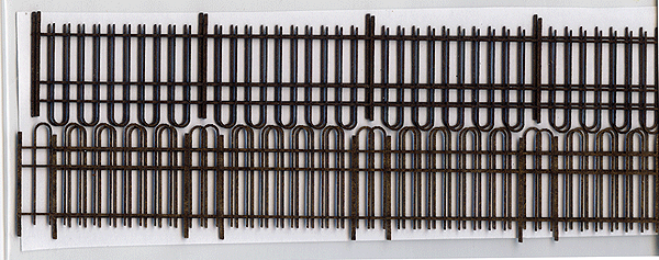 151-4001005  -  28"Hairpin Fence Kit clss - O Scale
