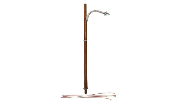 785-5638  -  Strt Lt N Wooden Pole 3/ - N Scale