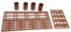 293-2024  -  Drums w/lids & pllts  16/ - O Scale