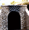 214-9760  -  Random stone tnl prtl 2/ - N Scale