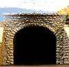 214-9770  -  Dbl Rndm Stn Tnl Prtl 2/ - N Scale