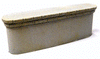 214-9832  -  Dbl Cncrt Bridge Pier 2/ - N Scale
