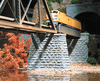 214-9830  -  Cut stone bridge pier 2/ - N Scale