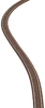 150-2000  -  Cd 55 Trk Flx Brn 30" - N Scale