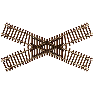 150-2043  -  Cd 55 Trk Xing 45-Deg - N Scale