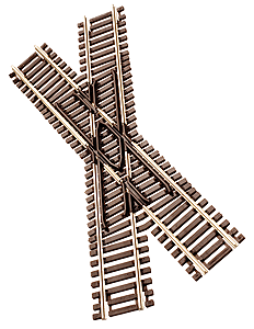 150-2042  -  Cd 55 Trk Xing 30-Deg - N Scale