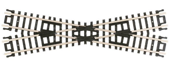 150-2565  -  Crossing 20-Degree NS Blk - N Scale